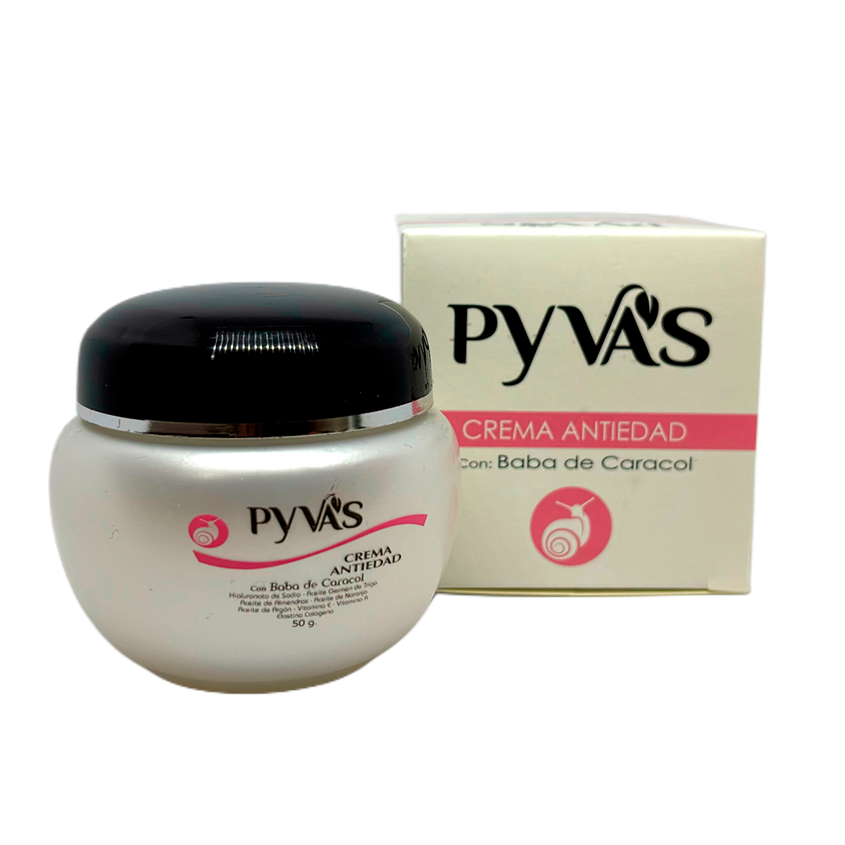 Crema Antiedad Con Baba de Caracol 50 gr
