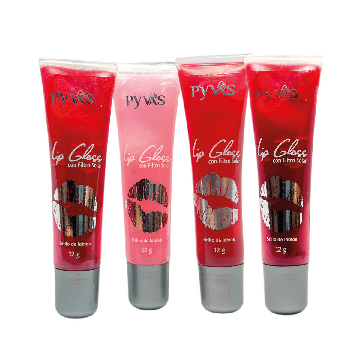 Lip Gloss tubo x 12 g con filtro solar