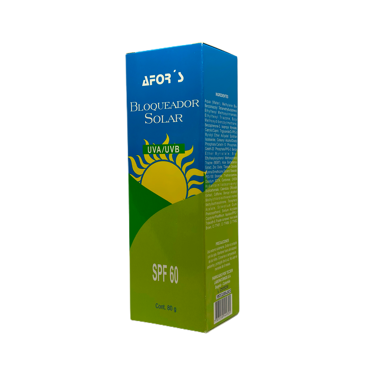 Protector solar Neutro SPF60 AFOR´S x 80 gr - Image 4